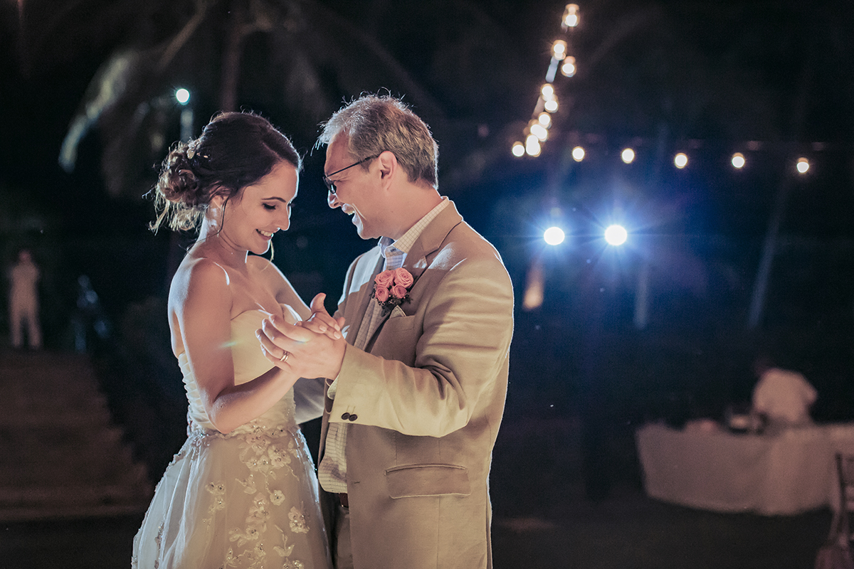 dancing with the bride's father
